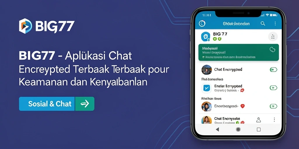 Tampilan antarmuka aplikasi BIG77 yang sederhana dan efektif.