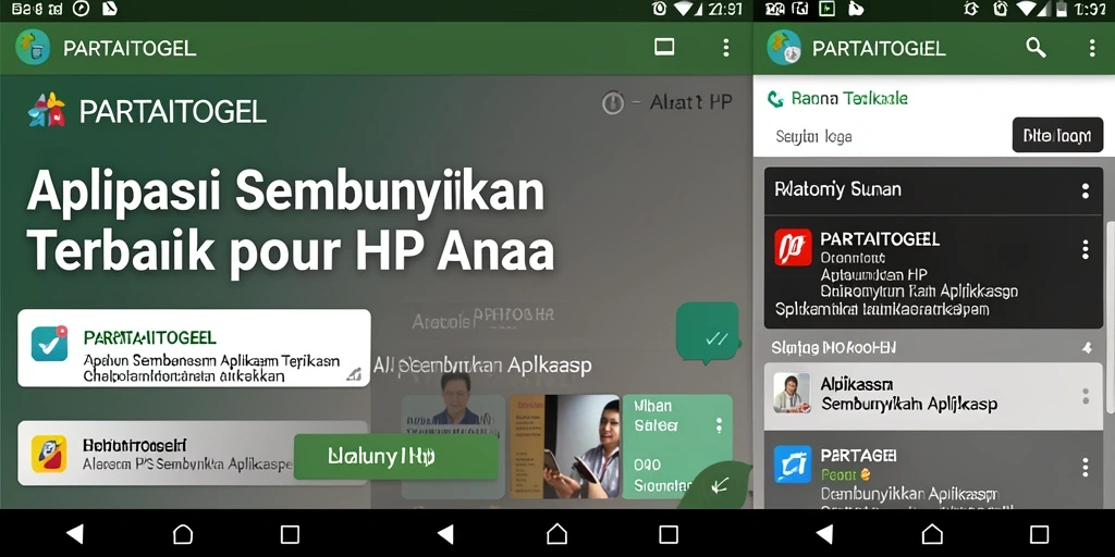 Tampilan antarmuka PARTAITOGEL yang praktis dan intuitif.
